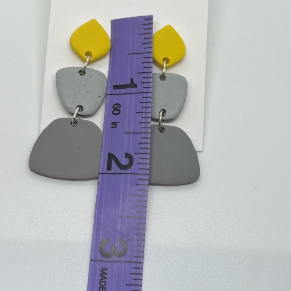 NWT Handmade Clay Earrings - Picture 6 of 10